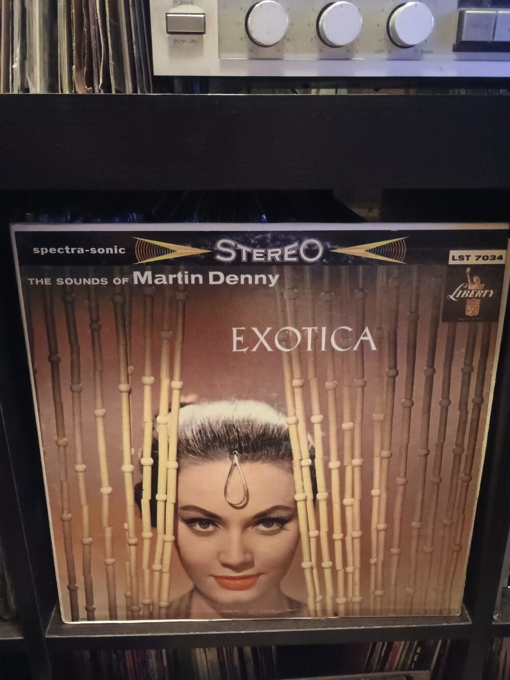 The Sounds of Martin Denny EXOTICA Vinyl Record LP 50s Lounge Jazz LST 7034